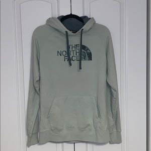 Mint North Face hoodie